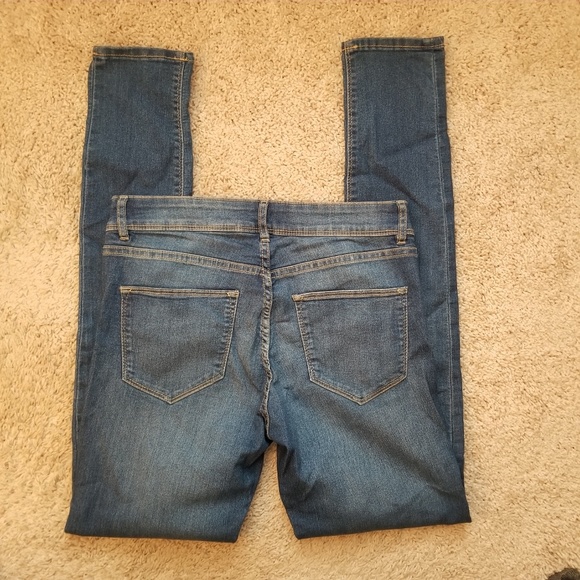 H&M Divided Skinny Stretch Blue Denim Jeans - Picture 3 of 7
